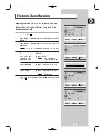 Предварительный просмотр 19 страницы Samsung CZ21A113N5 Owner'S Instructions Manual