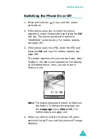 Preview for 21 page of Samsung D410 - SGH Cell Phone User Manual