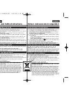 Предварительный просмотр 6 страницы Samsung D964W Owner'S Instruction Book