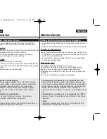 Preview for 98 page of Samsung D964W Owner'S Instruction Book