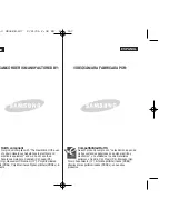 Preview for 108 page of Samsung D964W Owner'S Instruction Book