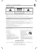 Preview for 3 page of Samsung DA-E751 User Manual