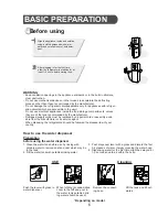 Preview for 8 page of Samsung DA68-01454B Owner'S Instructions Manual