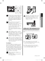 Предварительный просмотр 9 страницы Samsung DA68-02832K User Manual