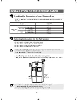 Preview for 20 page of Samsung DA99-01225E Owner'S Manual And Installation