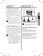 Предварительный просмотр 17 страницы Samsung DA99-02291S-02 User Manual