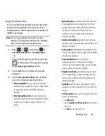 Preview for 63 page of Samsung Dart SGH-T499 User Manual