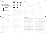 Samsung DB22D-P Quick Setup Manual preview