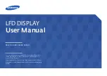 Samsung DB32D User Manual preview