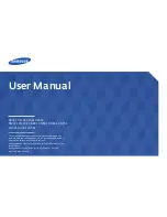 Samsung DB32E User Manual предпросмотр