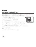 Preview for 34 page of Samsung DC161W(i) Owner'S Instruction Book