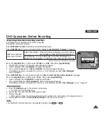 Preview for 41 page of Samsung DC161W(i) Owner'S Instruction Book