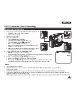 Preview for 43 page of Samsung DC161W(i) Owner'S Instruction Book