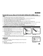 Preview for 91 page of Samsung DC161W(i) Owner'S Instruction Book