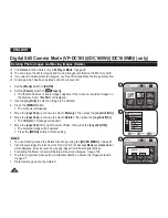 Preview for 98 page of Samsung DC161W(i) Owner'S Instruction Book