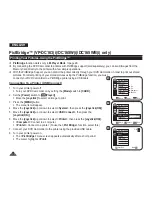 Preview for 106 page of Samsung DC161W(i) Owner'S Instruction Book