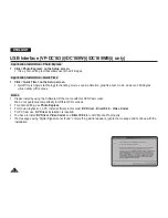 Preview for 112 page of Samsung DC161W(i) Owner'S Instruction Book