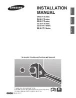 Samsung DC48 TV Series Installation Manual preview