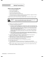 Preview for 4 page of Samsung DC68-02347B-05 Owner'S Manual