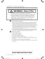 Предварительный просмотр 6 страницы Samsung DC68-02836B User Manual