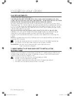 Предварительный просмотр 14 страницы Samsung DC68-02836B User Manual