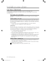 Предварительный просмотр 16 страницы Samsung DC68-02836B User Manual