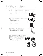 Предварительный просмотр 22 страницы Samsung DC68-02836B User Manual