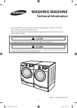 Samsung DC68-03144B-01 Technical Information preview