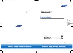 Preview for 1 page of Samsung DCB-B263Z Instructions For Use Manual