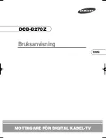 Предварительный просмотр 5 страницы Samsung DCB-B270Z Instructions For Use Manual