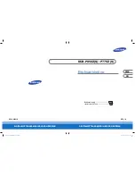 Samsung DCB-P850Z(S) Instructions For Use Manual preview