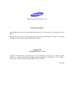 Preview for 2 page of Samsung DCS-816 General Description Manual