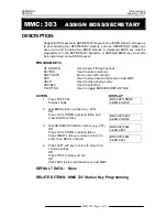 Предварительный просмотр 75 страницы Samsung DCS-816 Programming Manual