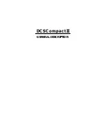 Samsung DCS COMPACT II General Description Manual preview