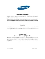 Предварительный просмотр 2 страницы Samsung DCS-VIP Quick Manual