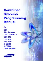 Предварительный просмотр 1 страницы Samsung DCS Programming Manual