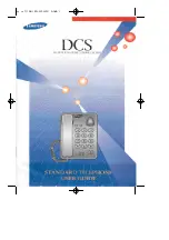 Samsung DCS User Manual preview