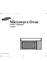 Samsung DE68-00356H-01 Owner'S Manual preview