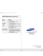 Preview for 26 page of Samsung DE68-01685A Owner'S Manual