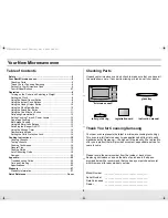 Preview for 5 page of Samsung DE68-01937A Owner'S Manual