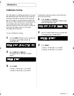 Preview for 17 page of Samsung DE68-01957A Owner'S Manual