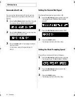 Preview for 20 page of Samsung DE68-01957A Owner'S Manual