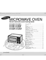 Предварительный просмотр 1 страницы Samsung DE68-03064R Owner'S Instructions Manual