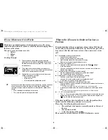 Preview for 8 page of Samsung DE68-03064R Owner'S Instructions Manual