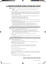 Preview for 7 page of Samsung DE68-03267F-01 User Manual