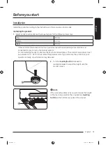 Preview for 11 page of Samsung DF60 8 G Series User Manual