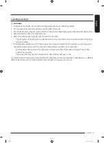 Предварительный просмотр 9 страницы Samsung DF60A8100HG User Manual