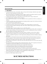 Preview for 7 page of Samsung DF60A8500CG User Manual