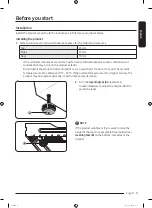 Предварительный просмотр 11 страницы Samsung DF60A8500CG User Manual