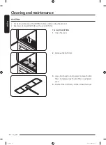 Предварительный просмотр 42 страницы Samsung DF60A8500CG User Manual